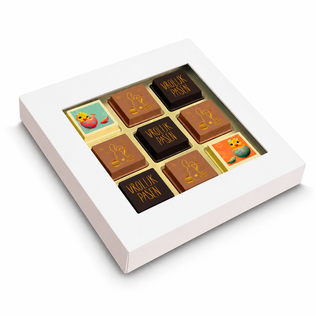 Paas pralines (9 stuks)