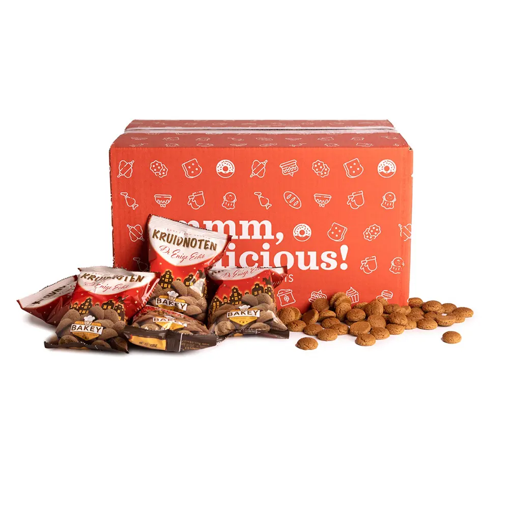 Bakey uitdeelzakjes kruidnoten 50 x 50 gram ( Voordeelverpakking )