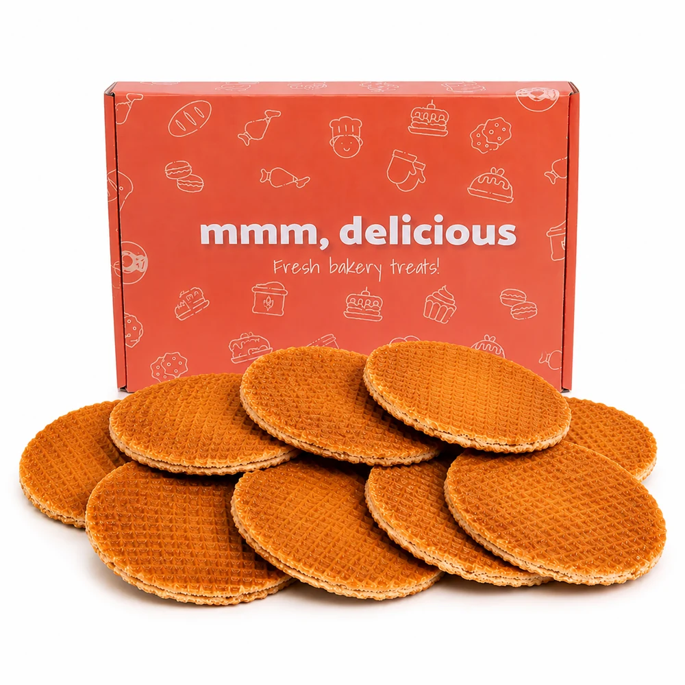 Brievenbusdoosje met stroopwafels