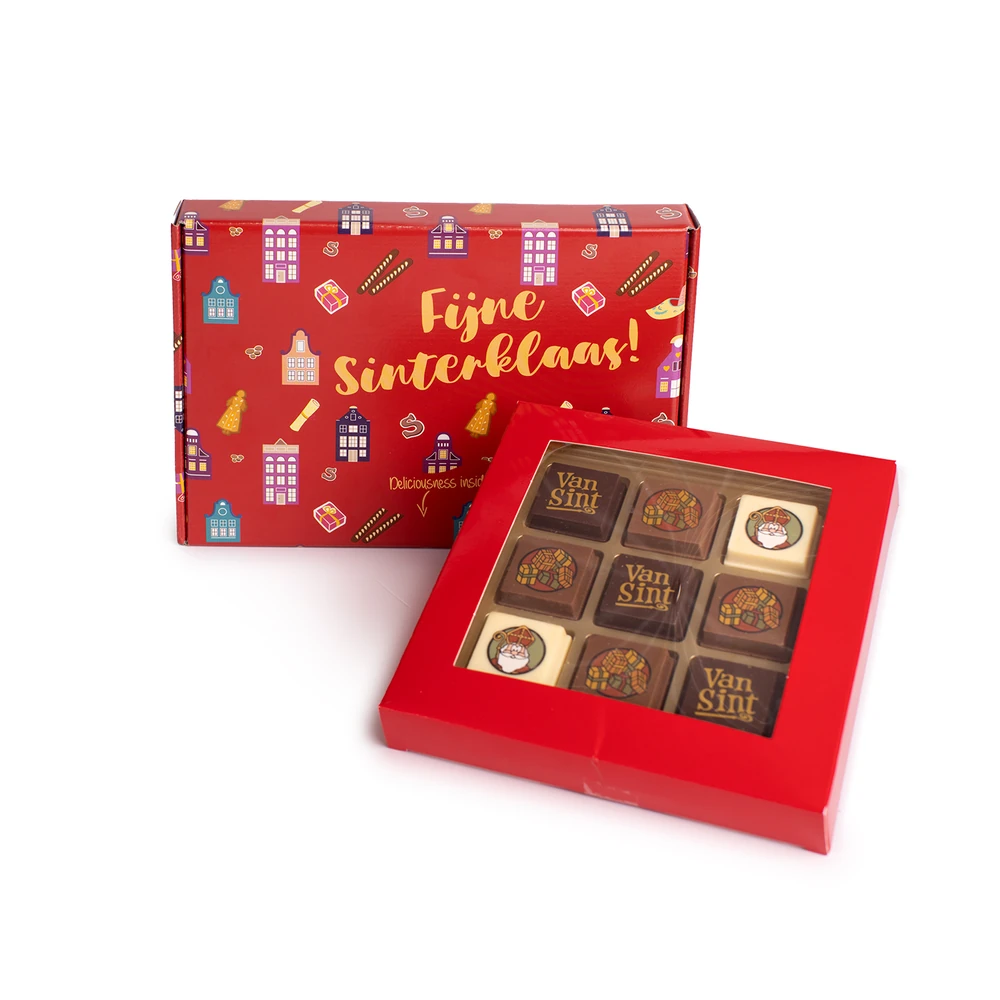 Brievenbuspakket met pralines (9 stuks)