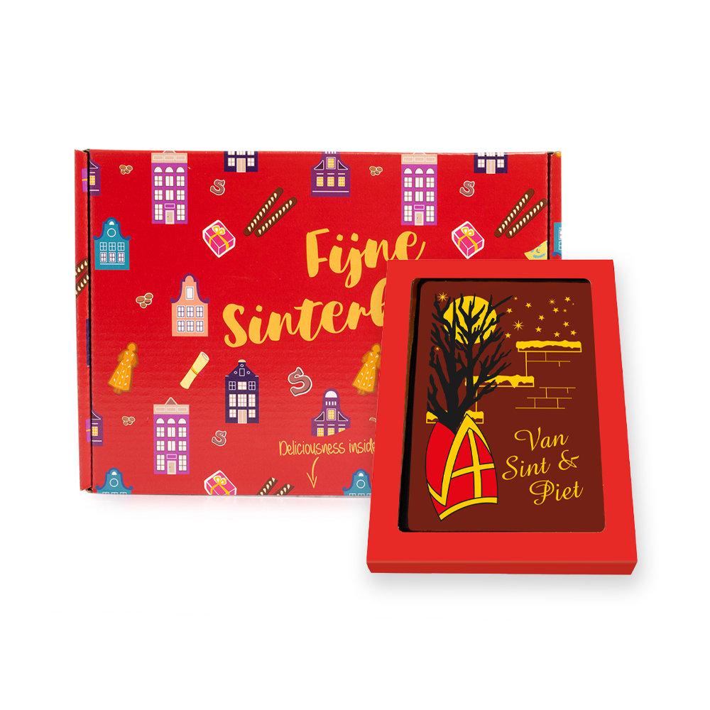 Brievenbuspakket met Sint kaart