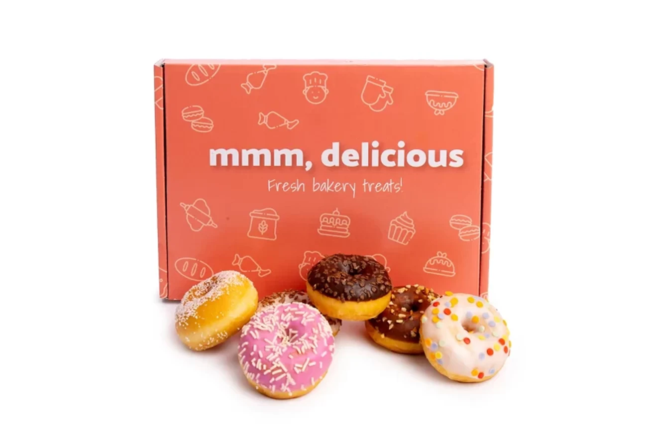 Brievenbusgeschenk (Donuts) bij DeBakkerij.com
