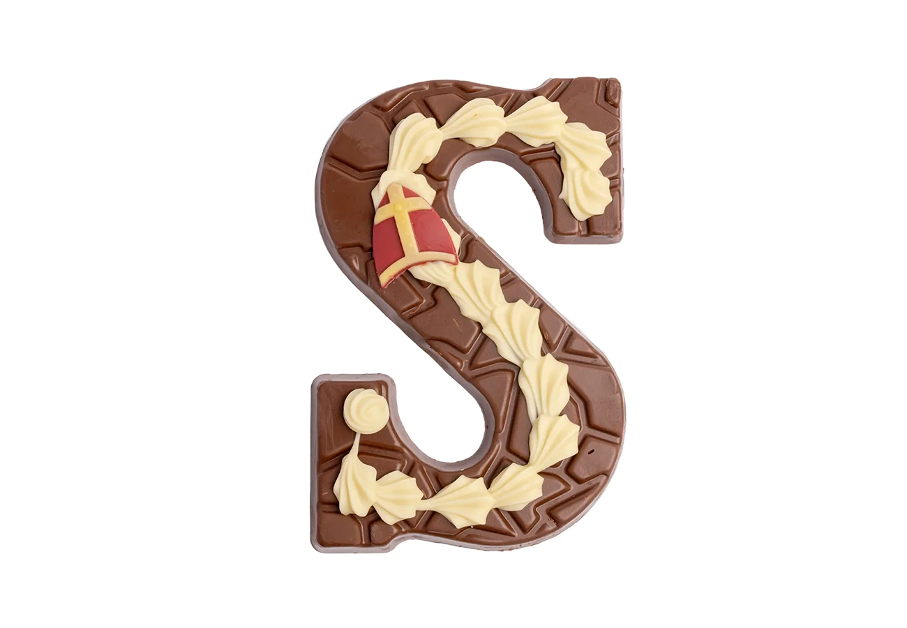 Chocoladeletters (Sinterklaas) bij DeBakkerij.com