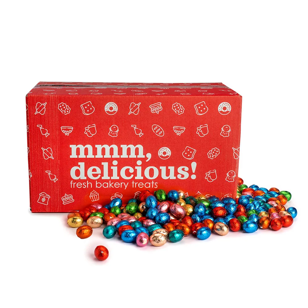 Chocolade paaseitjes mix klein (1 kg)