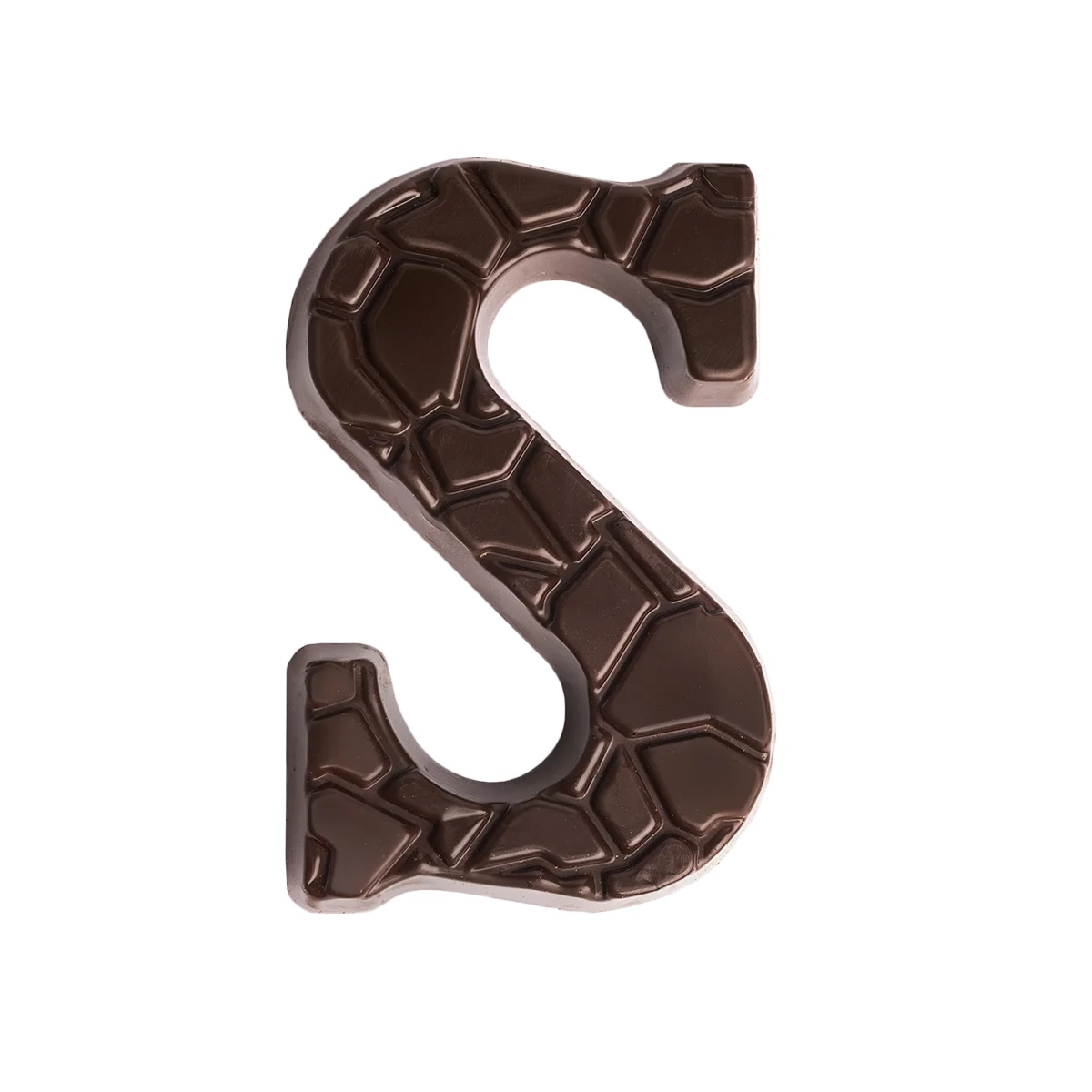 Chocoladeletter S, Puur (135 gram)