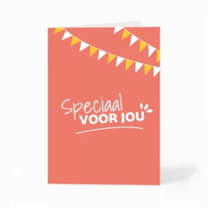Kaartje "Speciaal voor jou"