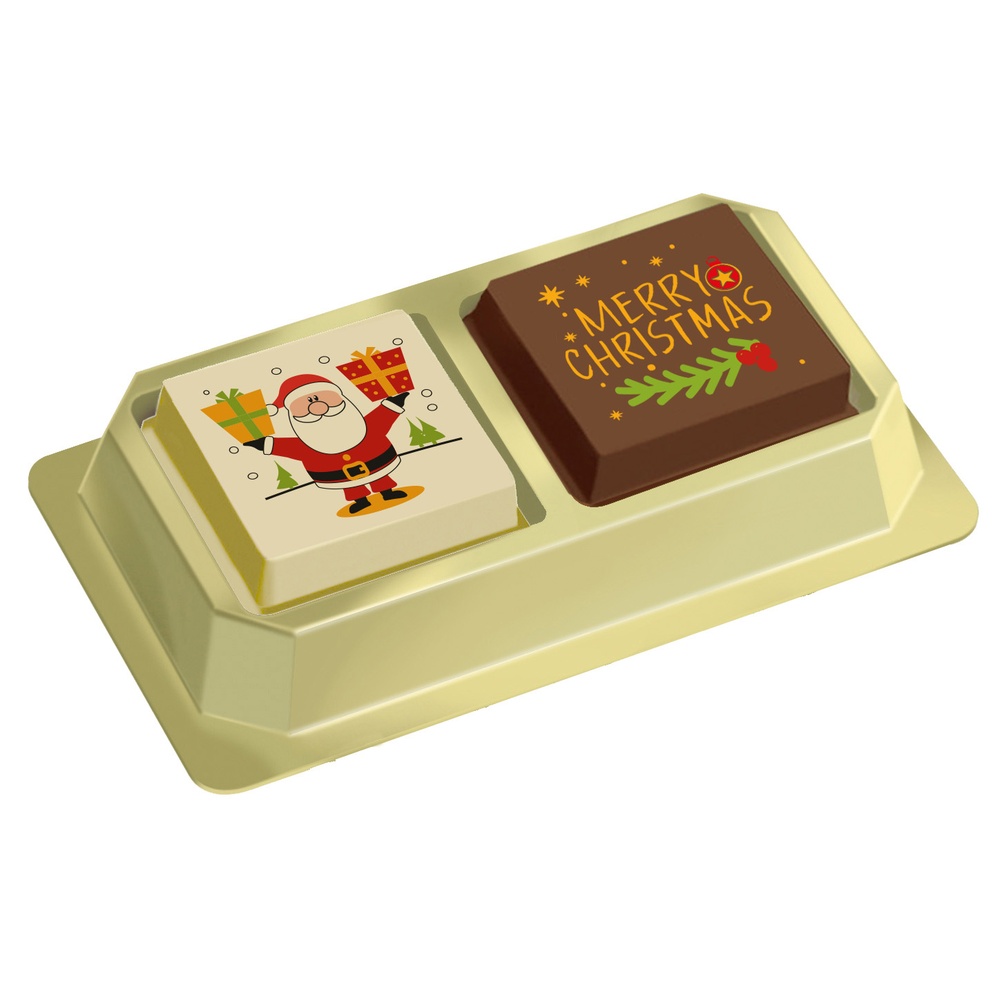 Kerst pralines (2 stuks)