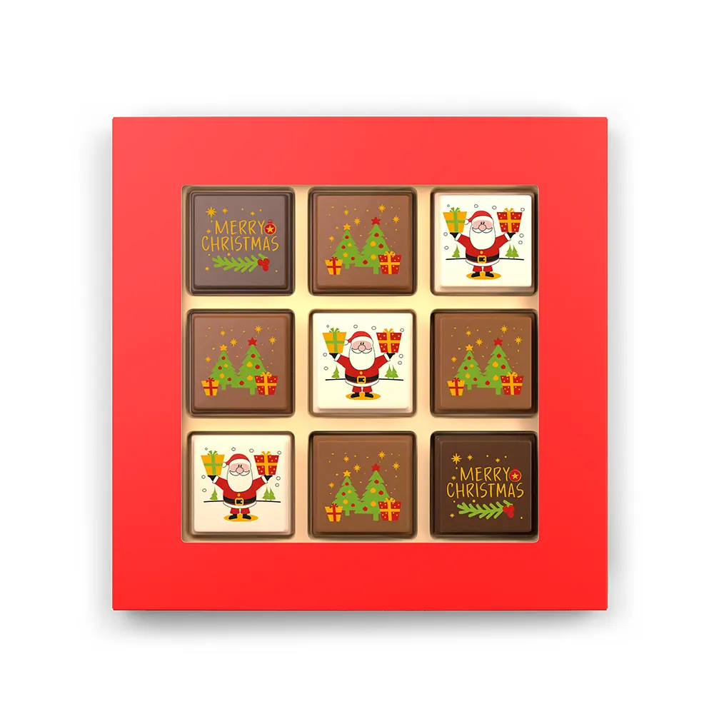 Kerst pralines (9 stuks)