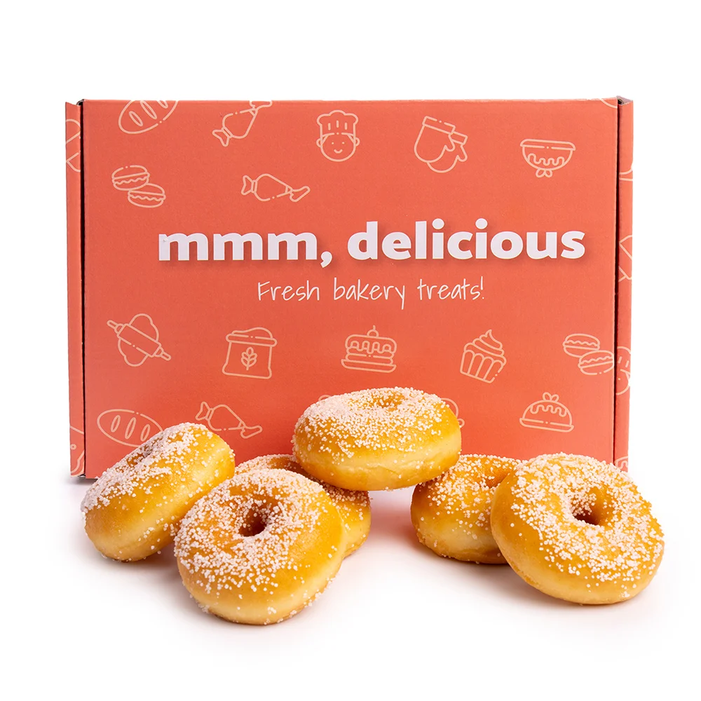 Mini donuts gesuikerd (brievenbusgeschenk)