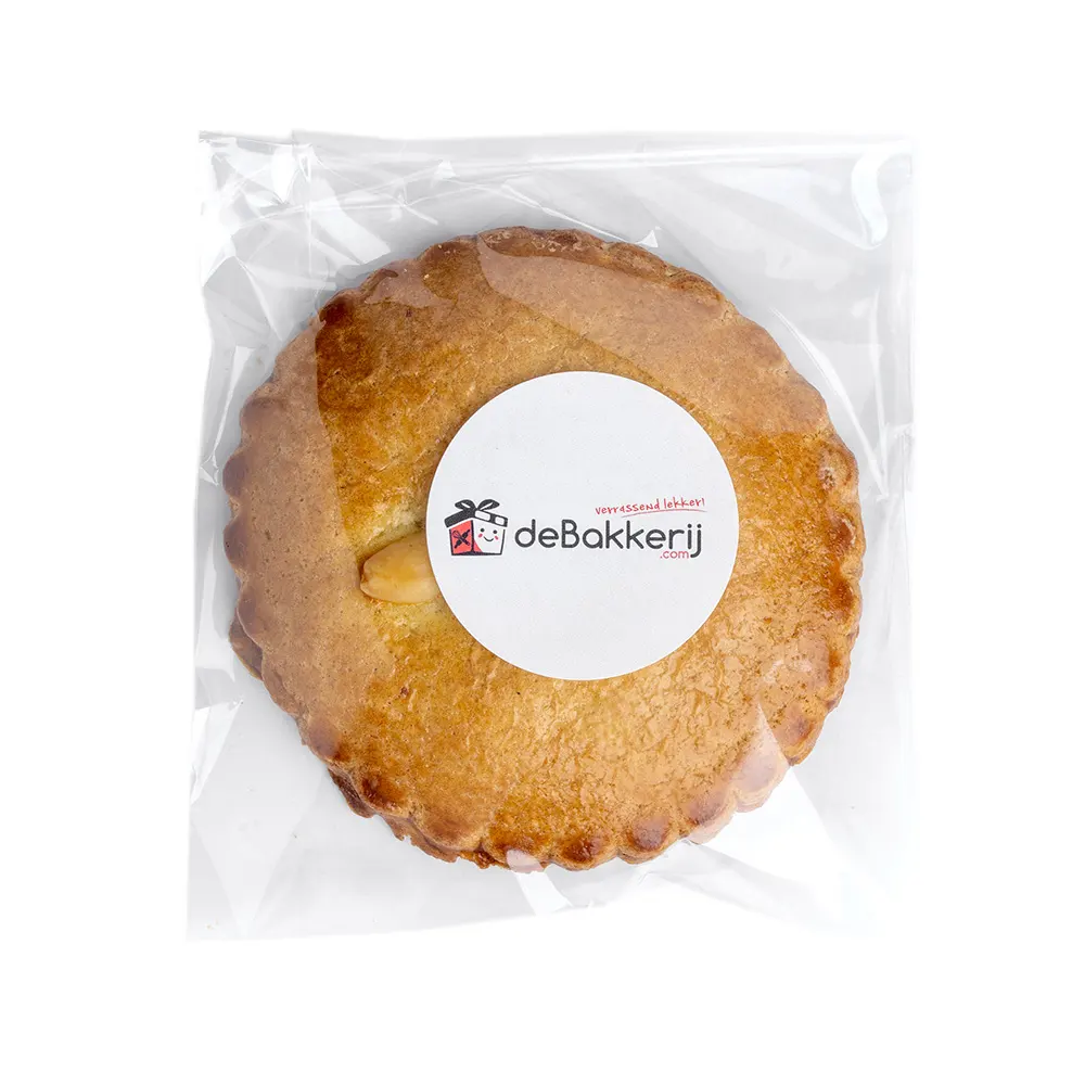 Roomboter gevulde koek met eigen logo