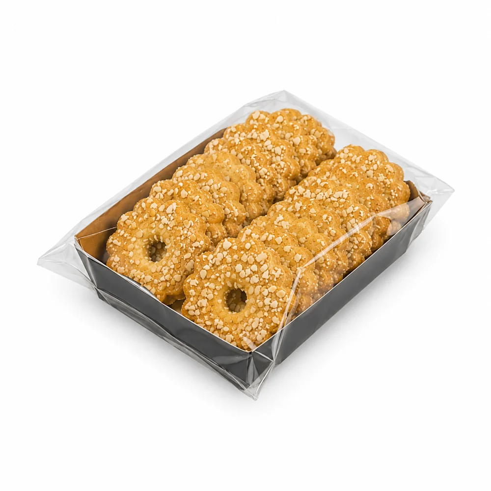 Roomboter kerstkransjes met amandeltjes (175 gram)