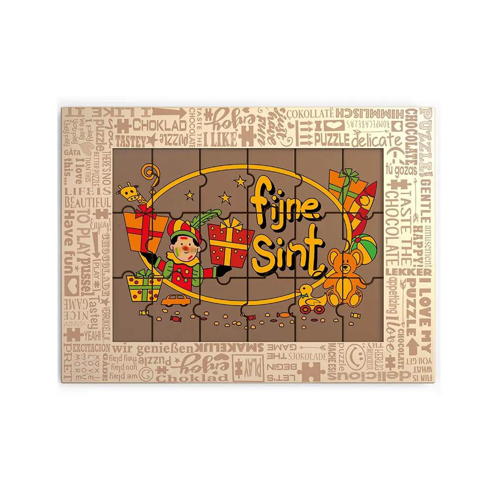 Sinterklaas chocoladepuzzel