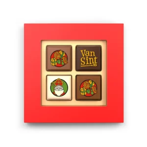 Sinterklaas pralines (4 stuks)