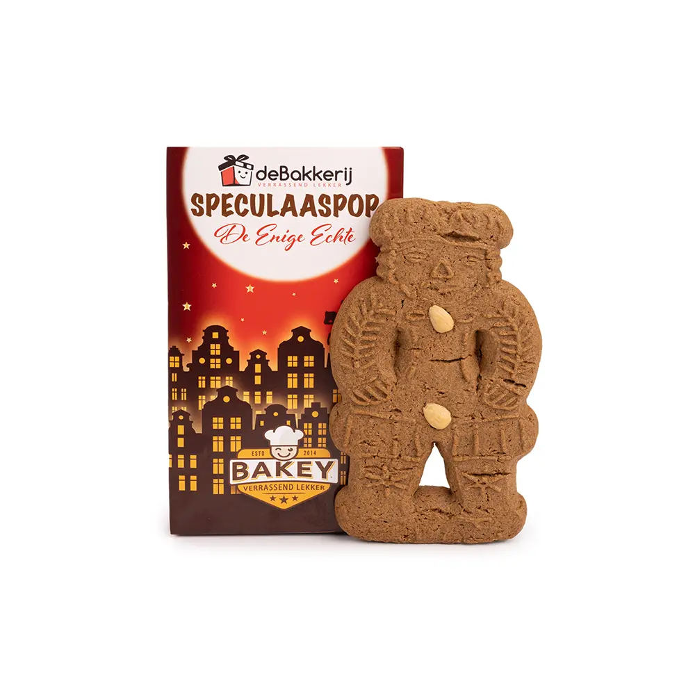 Speculaaspop klein (23 cm) (150 gram)
