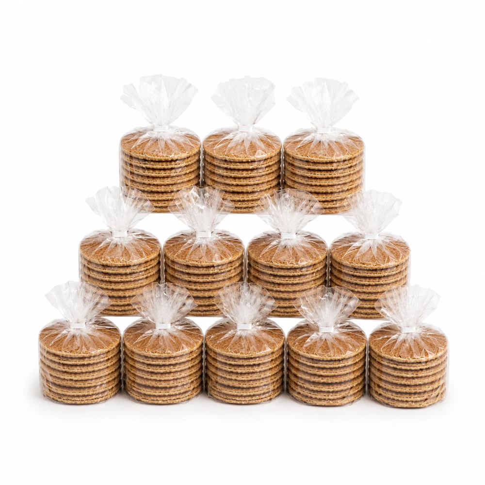 Stroopwafel bulk verpakking (96 stuks)