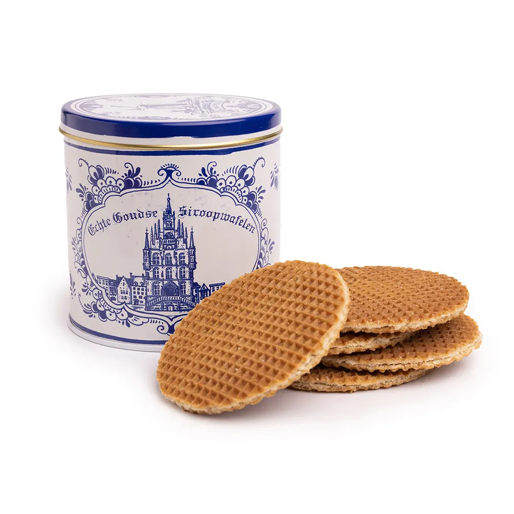 Stroopwafels in blik
